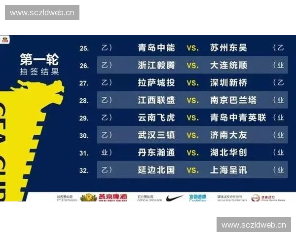 2016年中超联赛完整赛程安排与各队比赛对阵一览